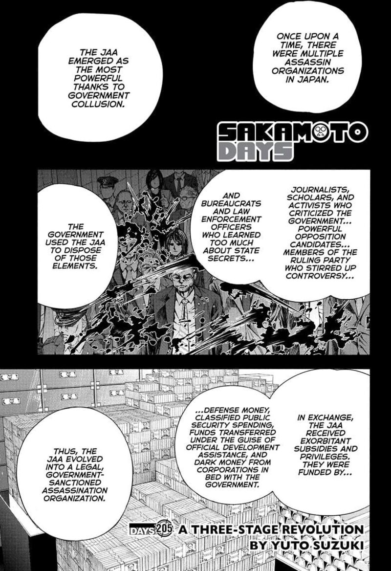 Sakamoto Days Chapter 205